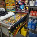 Galaxy pinball cabinet - Right side