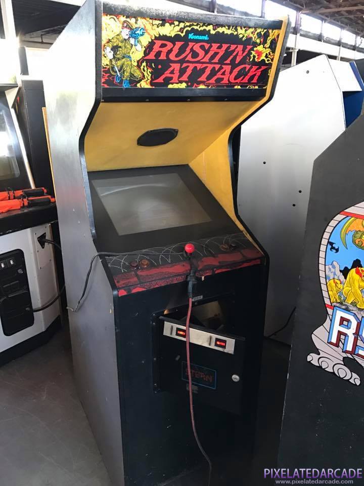 Rush'n Attack Photo: Rush'n Attack in Scramble cabinet