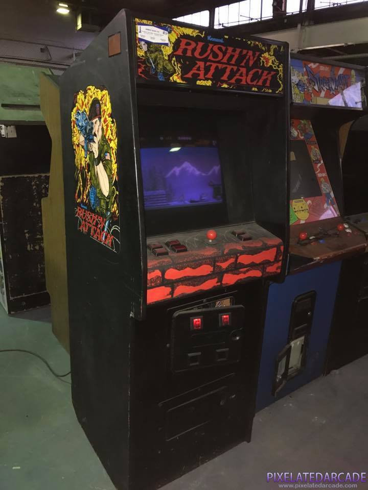 Rush'n Attack Photo: Rush'n Attack in Stargate cabinet
