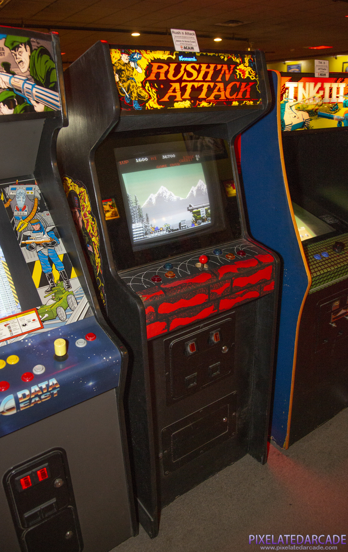 Rush'n Attack Photo: Rush'n Attack in Williams cabinet
