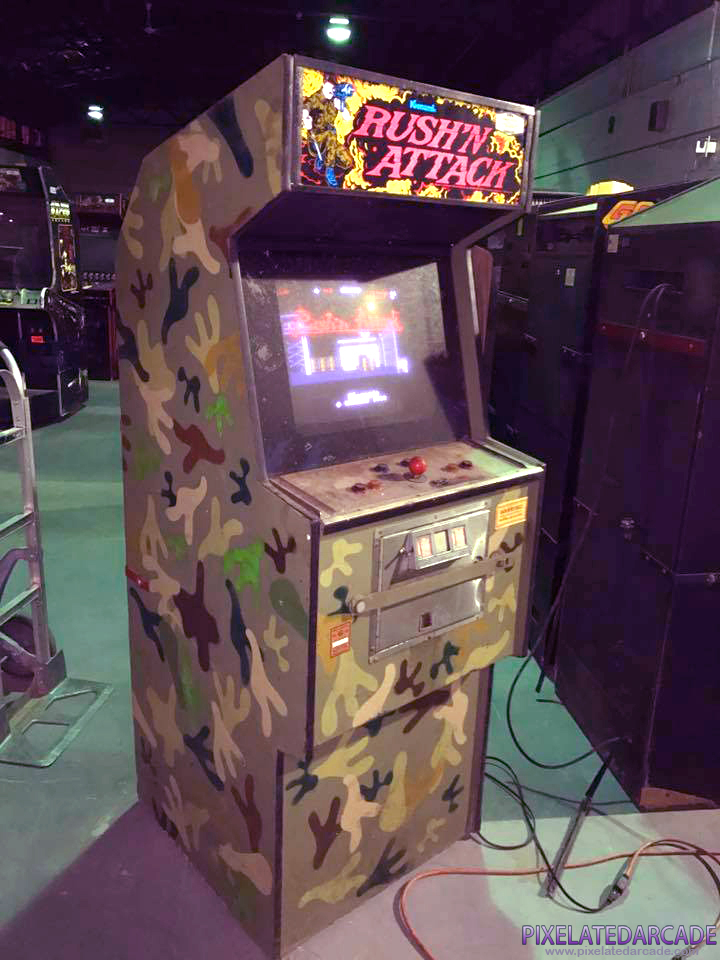 Rush'n Attack Photo: Rush'n Attack in Defender cabinet
