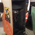 Rush'n Attack in Crazy Climber cabinet - Back