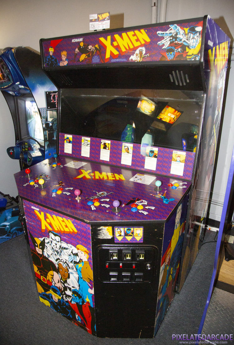 X-Men Photo: X-Men 6 player arcade cabinet