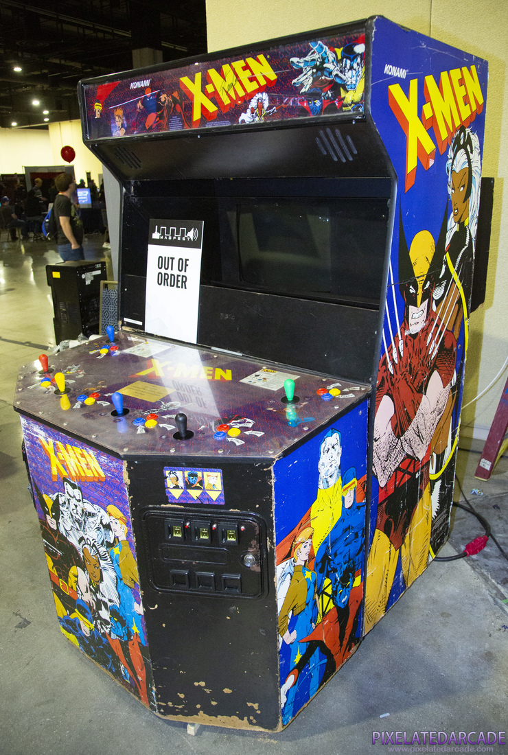 X-Men Photo: X-Men 6 player arcade cabinet