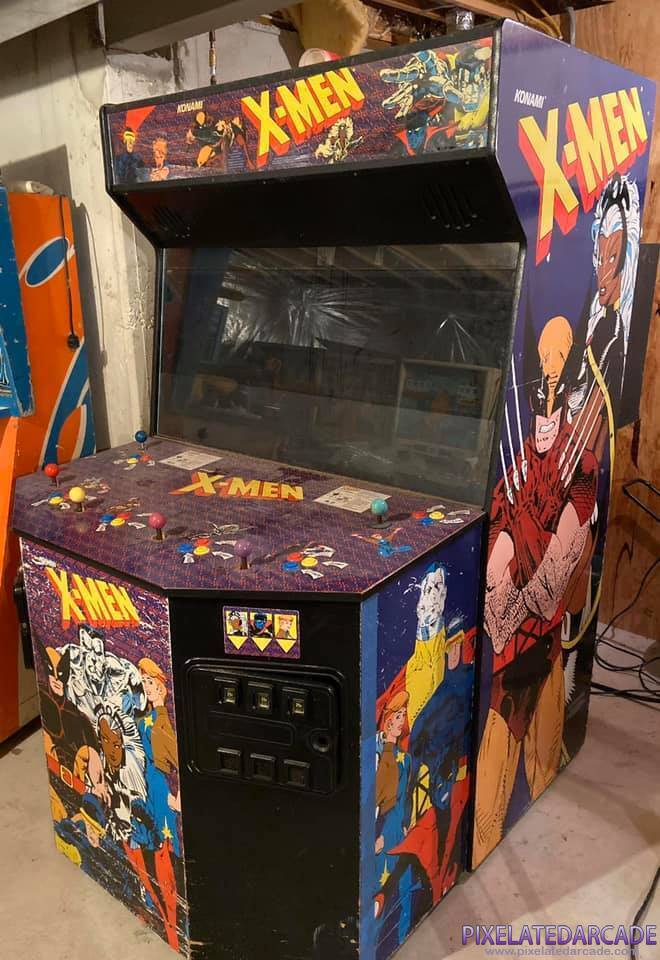X-Men Photo: X-Men 6 player arcade cabinet