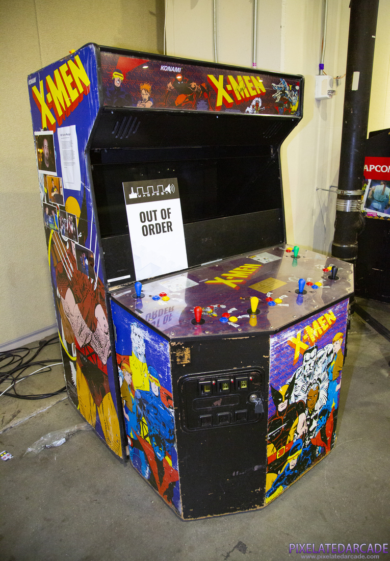 X-Men Photo: X-Men 6 player arcade cabinet