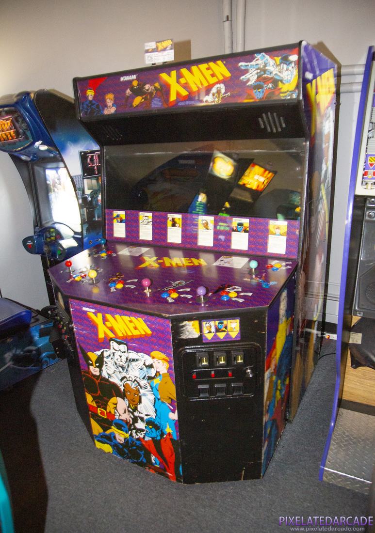 X-Men Photo: X-Men 6 player arcade cabinet