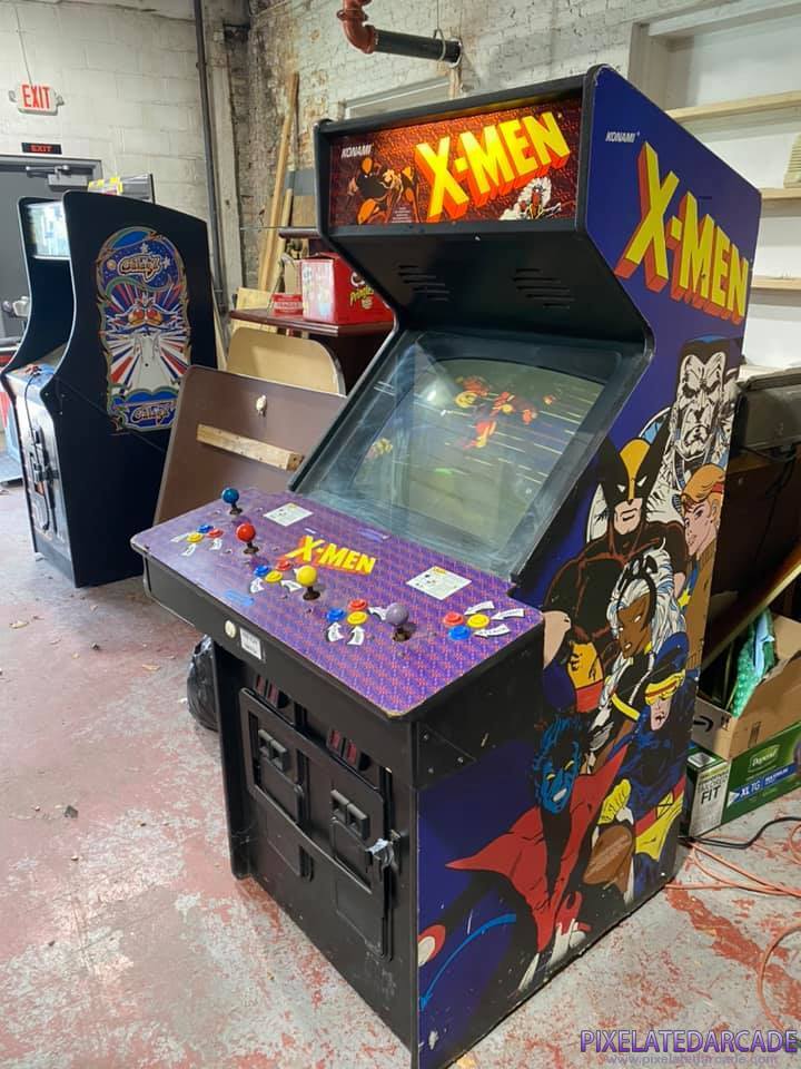 X-Men Photo: X-Men 4 player arcade cabinet
