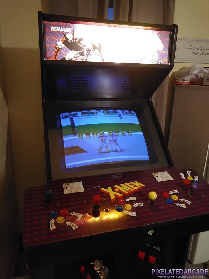 X-Men Photo: X-Men 4 player arcade cabinet