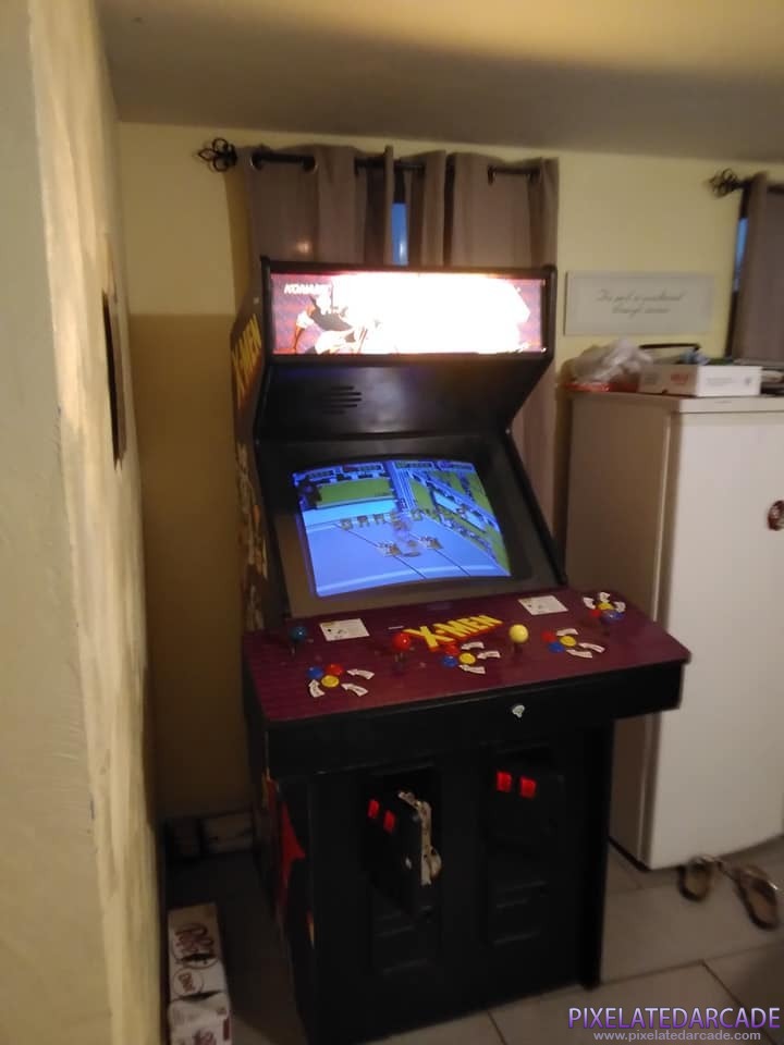 X-Men Photo: X-Men 4 player arcade cabinet