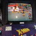 X-Men 4 player arcade cabinet - Controls and monitor