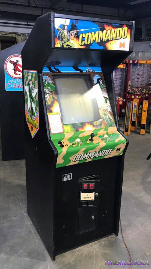 Commando Photo: Commando arcade cabinet