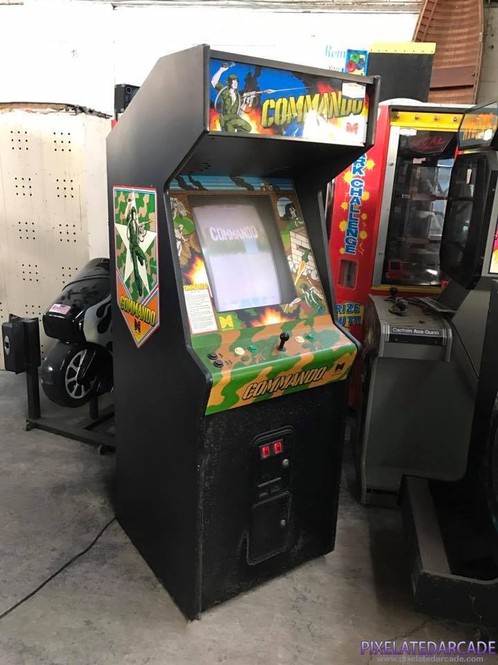 Commando Photo: Commando arcade cabinet