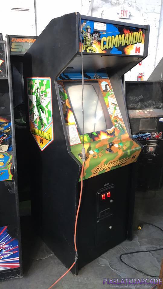 Commando Photo: Commando arcade cabinet