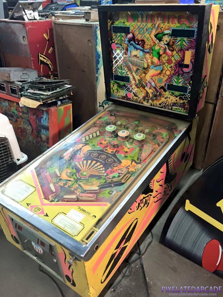 Roller Disco Photo: Roller Disco pinball cabinet