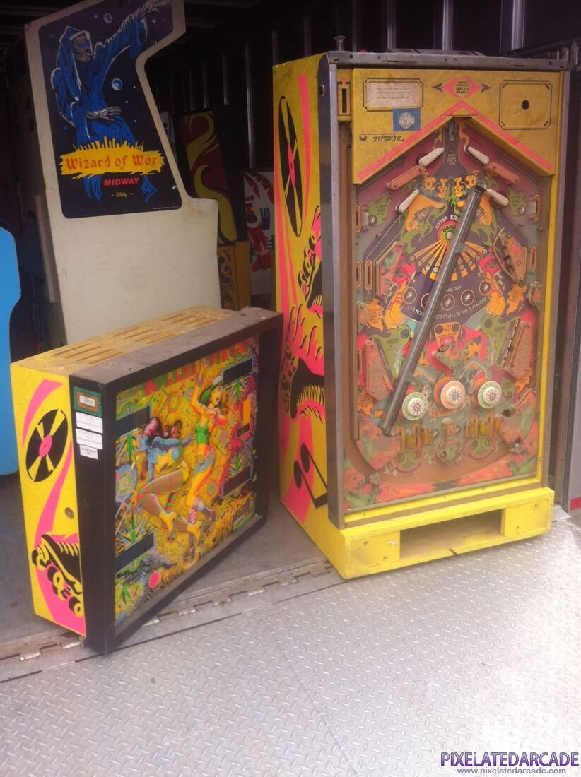 Roller Disco Photo: Roller Disco pinball cabinet