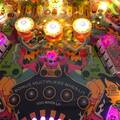 Roller Disco pinball cabinet - Playfield detail