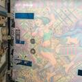 Roller Disco pinball cabinet - Backglass reverse side