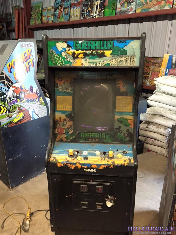 Guerrilla War Photo: Guerrilla War arcade cabinet - Front