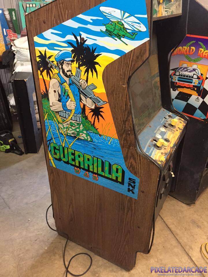 Guerrilla War Photo: Guerrilla War arcade cabinet - Side