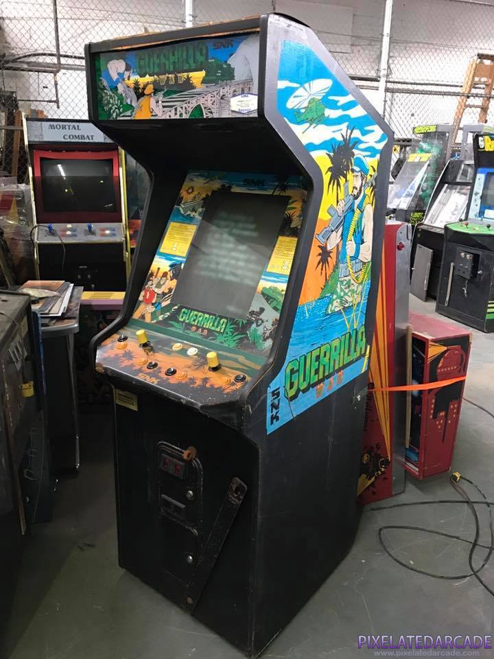 Guerrilla War Photo: Guerrilla War arcade cabinet