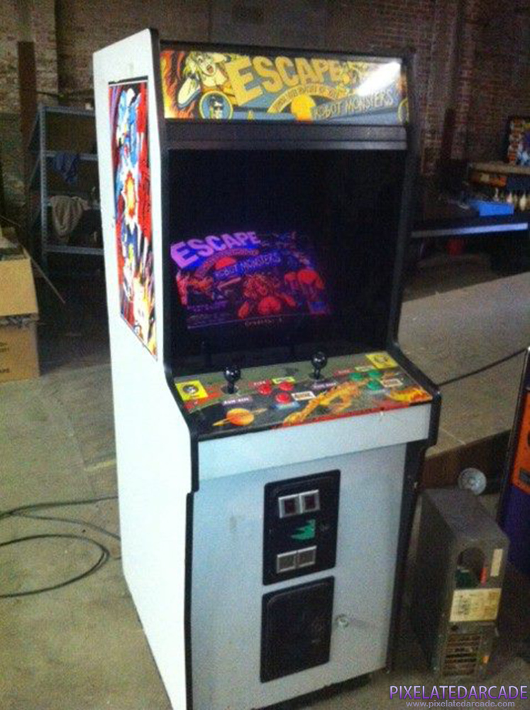 Escape from the Planet of the Robot Monsters Photo: Escape from the Planet of the Robot Monsters in Nintendo cabinet Escape from the Planet of the Robot Monsters Photo: Escape from the Planet of the Robot Monsters in Nintendo cabinet