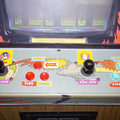 Escape from the Planet of the Robot Monsters arcade cabinet - Controls