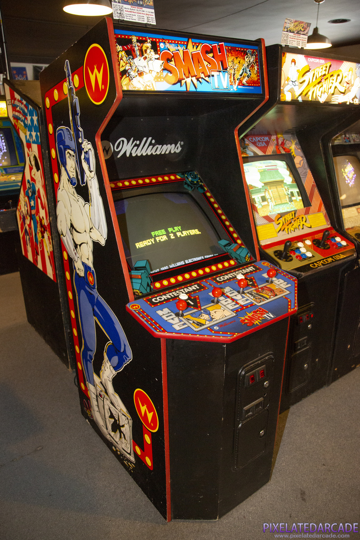 Smash T.V. Photo: Smash T.V. arcade cabinet