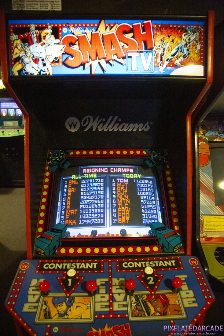 Smash T.V. Photo: Smash T.V. arcade cabinet - Front