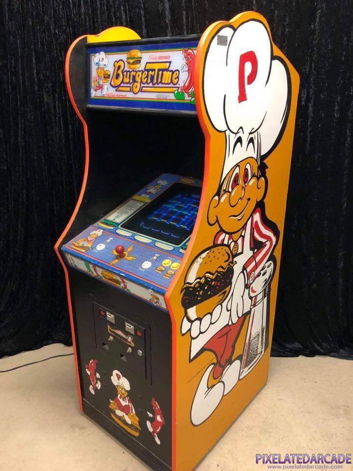 BurgerTime Photo: BurgerTime arcade cabinet