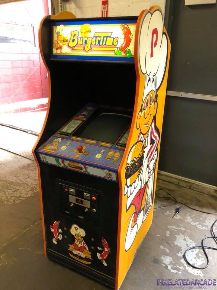BurgerTime Photo: BurgerTime arcade cabinet