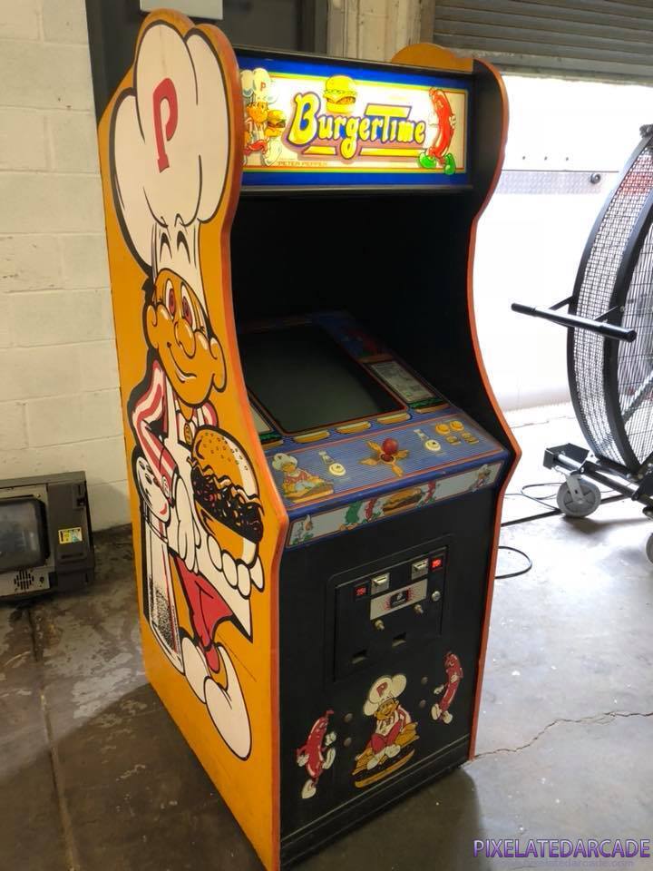 BurgerTime Photo: BurgerTime arcade cabinet