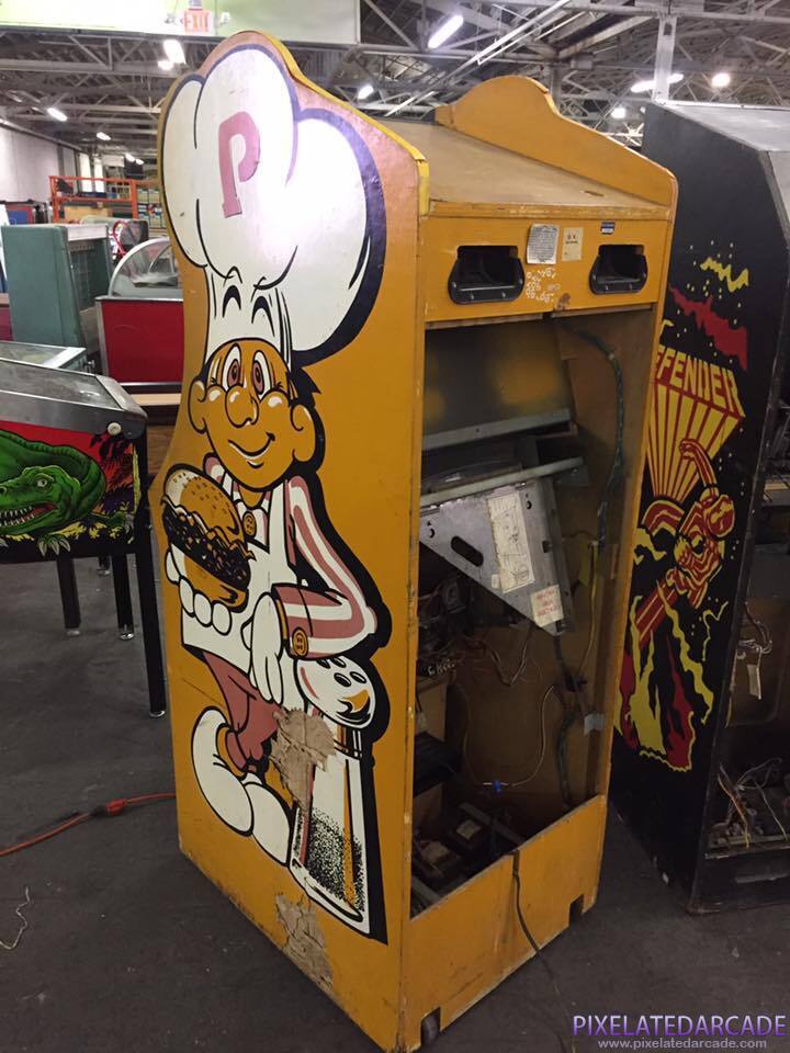 BurgerTime Photo: BurgerTime arcade cabinet