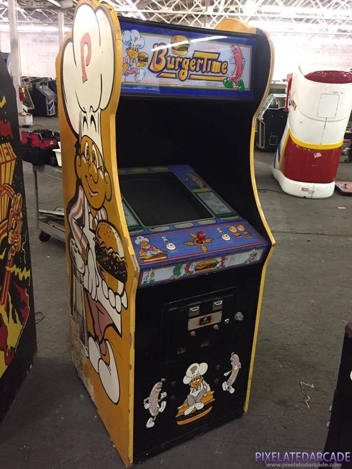 BurgerTime Photo: BurgerTime arcade cabinet