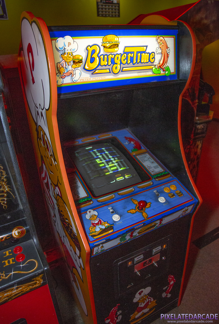 BurgerTime Photo: BurgerTime arcade cabinet