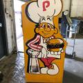 BurgerTime arcade cabinet - Side