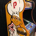 BurgerTime arcade cabinet - Side