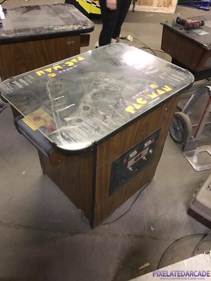 Super Pac-Man Photo: Super Pac-Man arcade cocktail table cabinet