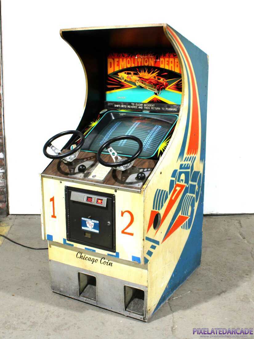 Destruction Derby Photo: Demolition Derby arcade cabinet