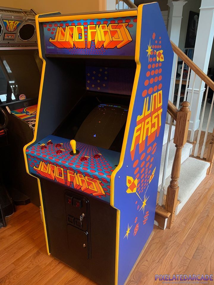 Juno First Photo: Juno First arcade cabinet