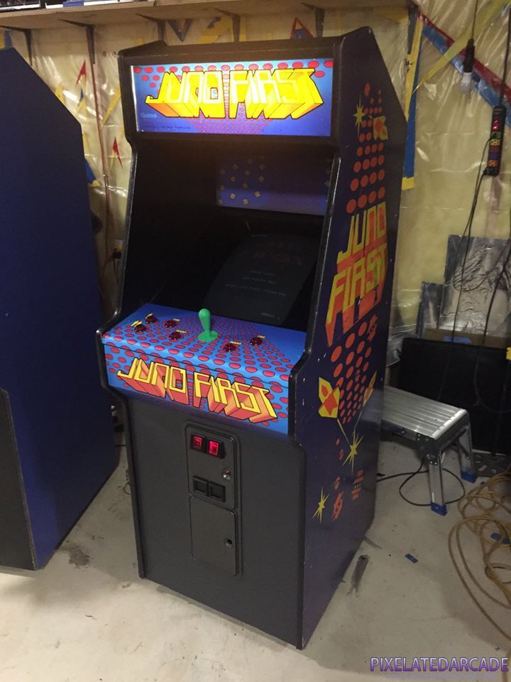 Juno First Photo: Juno First arcade cabinet