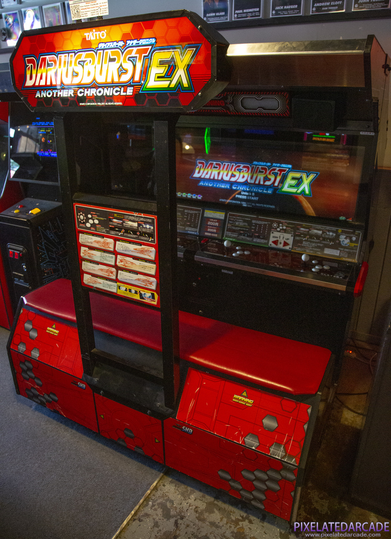 Dariusburst: Another Chronicle EX Photo: Dariusburst: Another Chronicle EX arcade cabinet