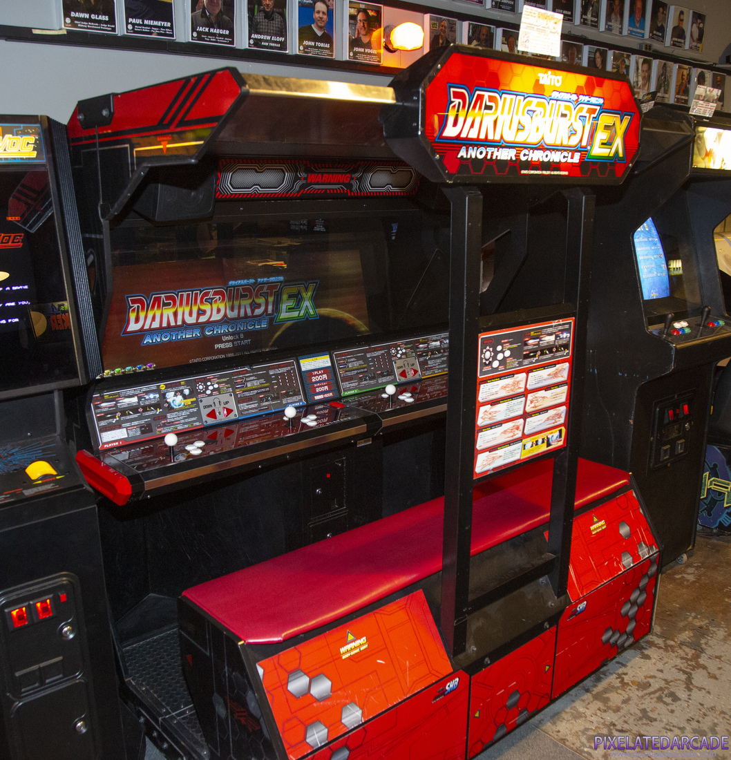 Dariusburst: Another Chronicle EX Photo: Dariusburst: Another Chronicle EX arcade cabinet