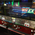 Dariusburst: Another Chronicle EX arcade cabinet - Controls and monitors