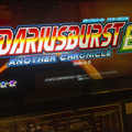 Dariusburst: Another Chronicle EX arcade cabinet - Monitor closeup