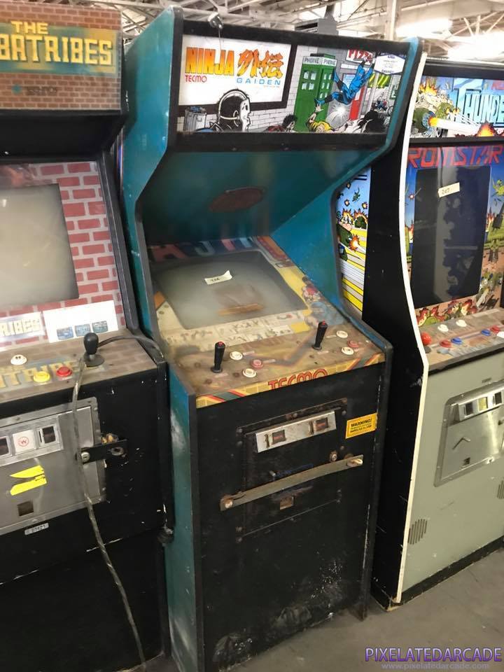 Ninja Gaiden Photo: Ninja Gaiden in Stern Cabinet