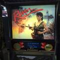 Raven pinball cabinet - Backglass illuminated
