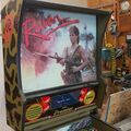 Raven pinball cabinet - Playfield