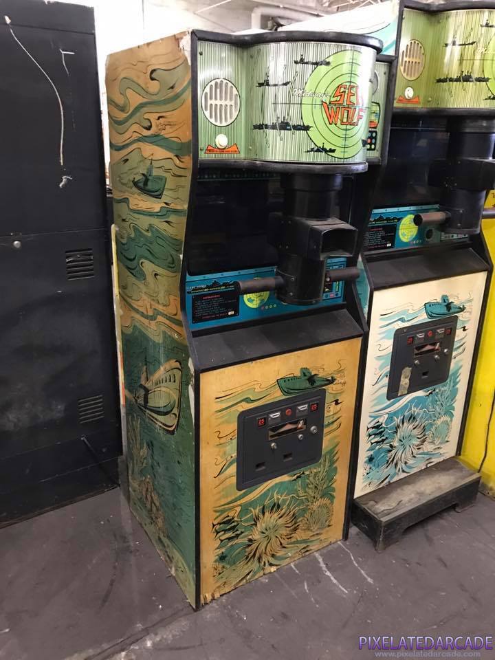 Sea Wolf Photo: Sea Wolf arcade cabinet