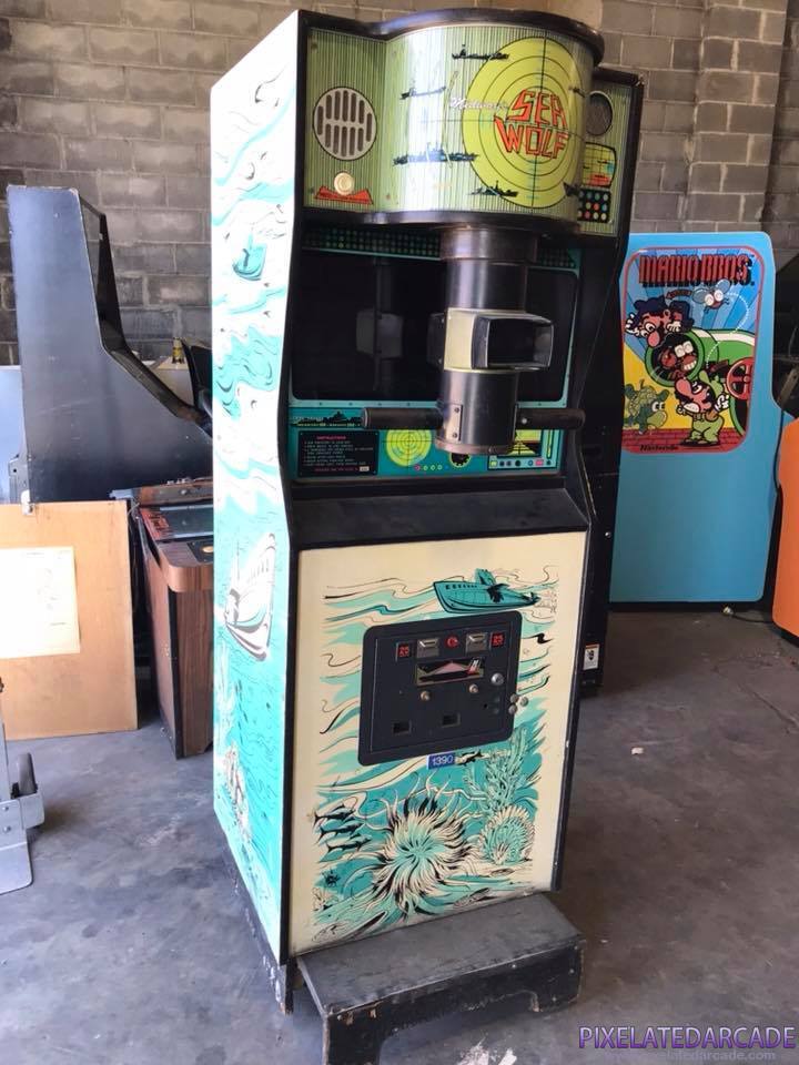 Sea Wolf Photo: Sea Wolf arcade cabinet